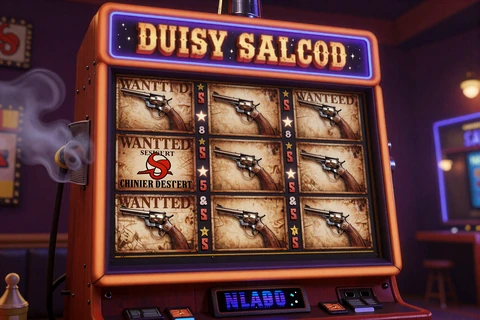 Wanted Dead or a Wild Western-Slot mit staubiger Neon-Optik im GambleZen Casino